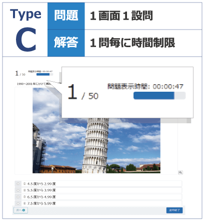 試験形式C